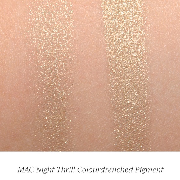 Night Thrill Colourdrenched Pigments Eyeshadow Collection MAC - Picture 8 of 14